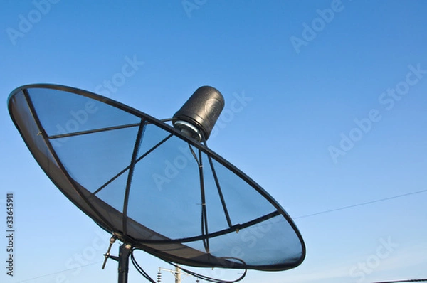 Fototapeta Satellite dishes