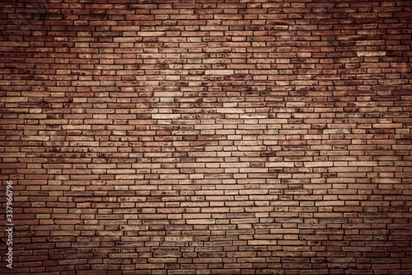 Fototapeta brick wall texture background.