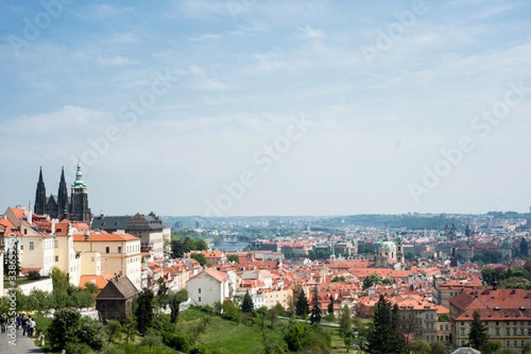 Fototapeta view of prague