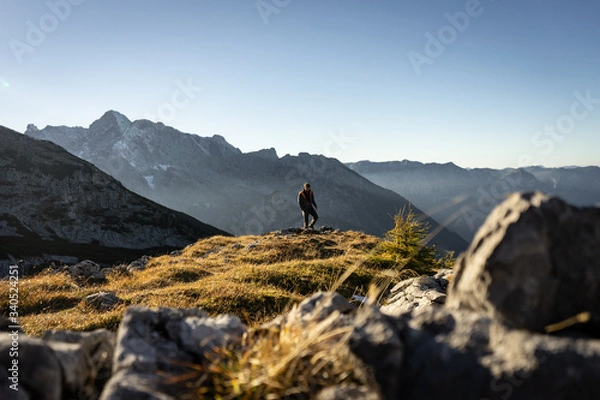 Obraz golden light in German Alps I