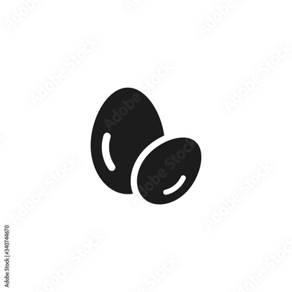 Fototapeta Vector icon eggs 10 EPS . Lorem Ipsum Illustration design