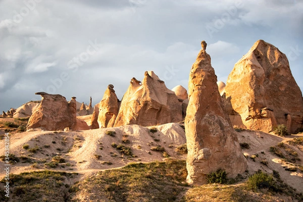 Fototapeta Fairy Chimneys in Cappadocia, Turkey