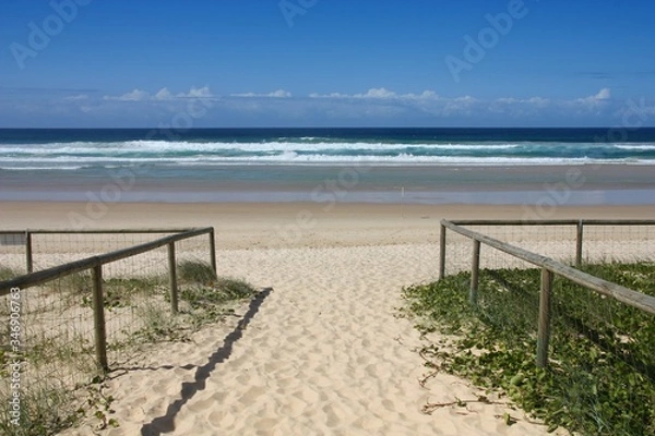 Fototapeta Australia beach entrance