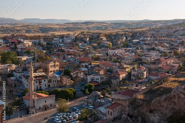 Fototapeta view of the city of Goreme Turkey