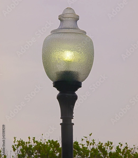 Fototapeta HDR vertical lampost