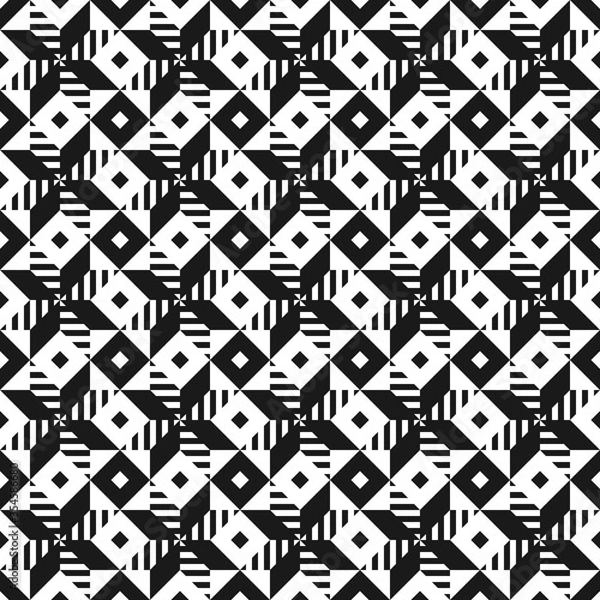 Fototapeta Seamless geometric abstract pattern