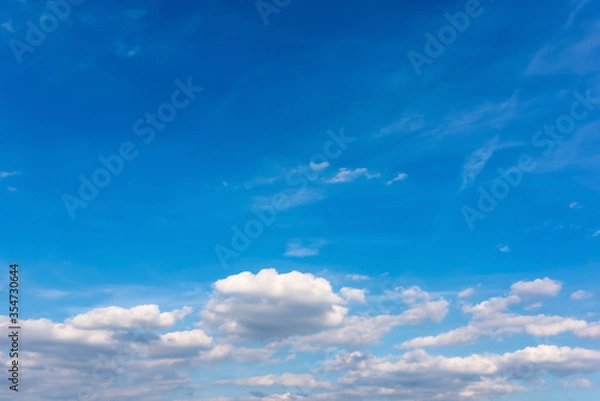 Fototapeta blue sky with clouds