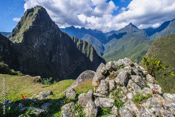 Fototapeta It's Incas ruins in Peru