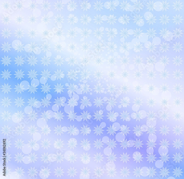 Fototapeta Abstract celebratory winter illustration