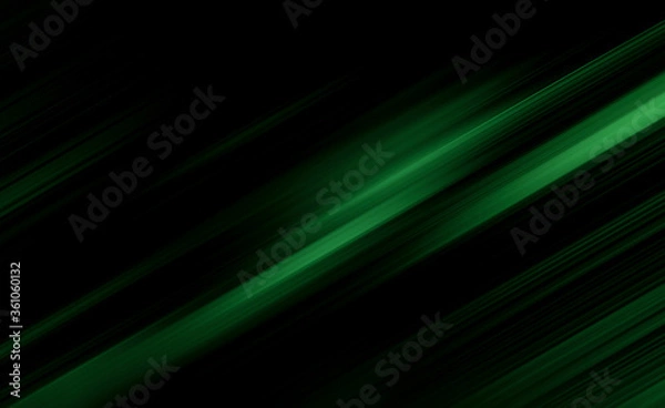 Fototapeta Background black and green dark are light with the gradient is the Surface with templates metal texture soft lines tech gradient abstract diagonal background silver black sleek with gray.