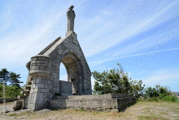 Fototapeta Notre-Dame de la Garde Saint-Cast le Guildo en Bretagne