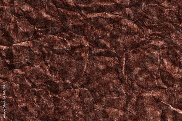 Fototapeta dark brown paper cardboard carton background surface wallpaper