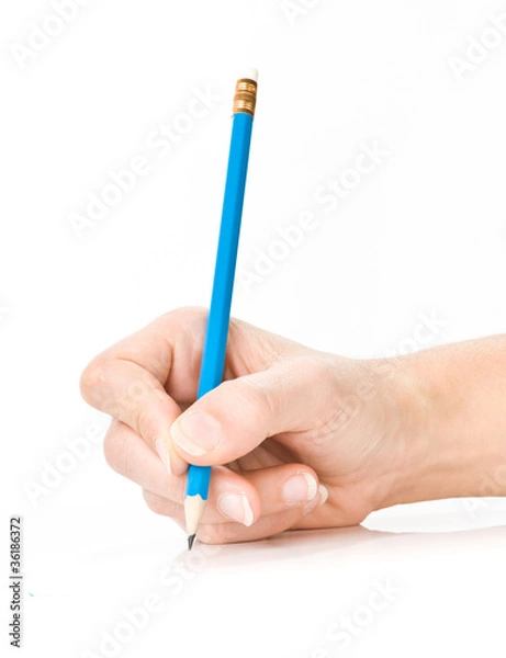 Obraz hand with pencil