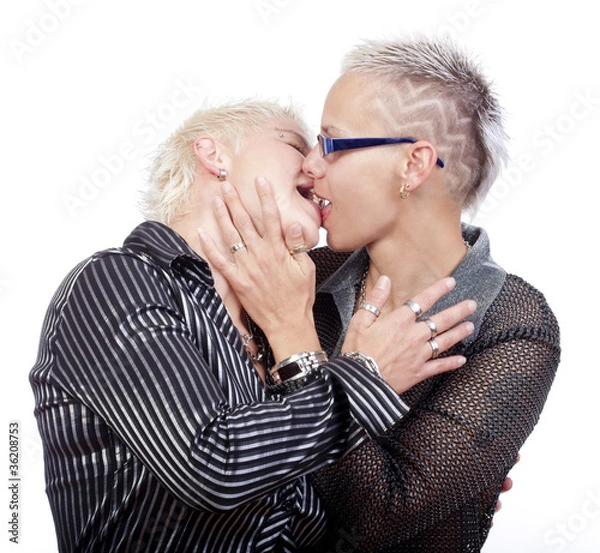 Fototapeta two lesbian women