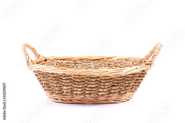 Fototapeta wicker basket