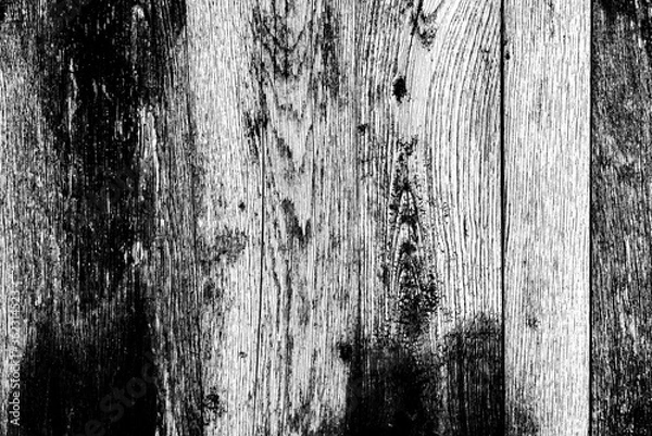 Fototapeta Wooden texture with scratches and cracks. It can be used as a background