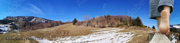 Obraz Paysage de chartreuse - Le désert d' entremont