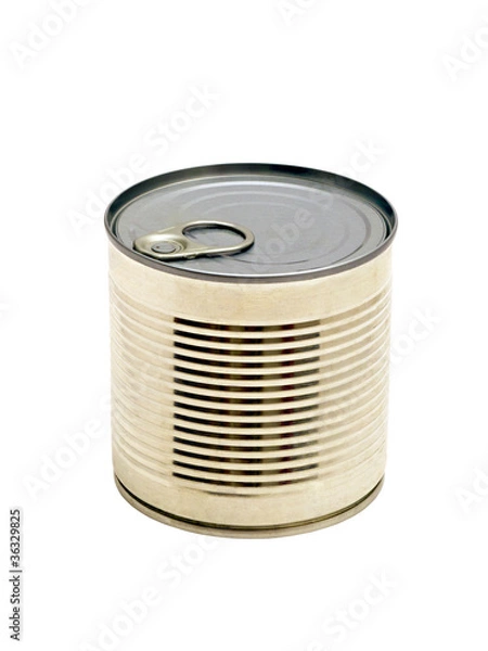 Fototapeta Tin food can of food