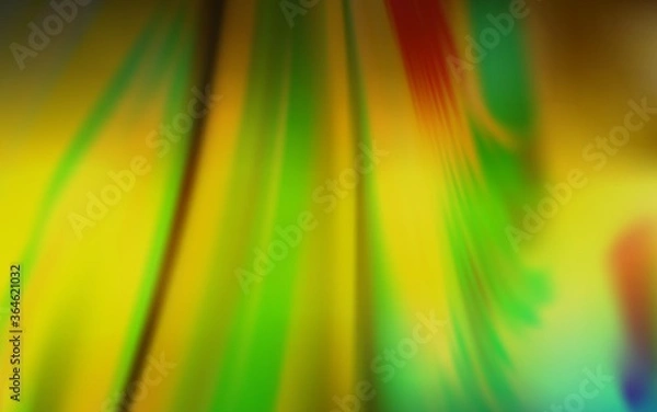 Fototapeta Dark Green, Yellow vector blurred and colored pattern. Colorful illustration in abstract style with gradient. Background for a cell phone.