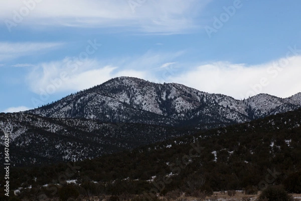 Fototapeta Winter Mountains with snow