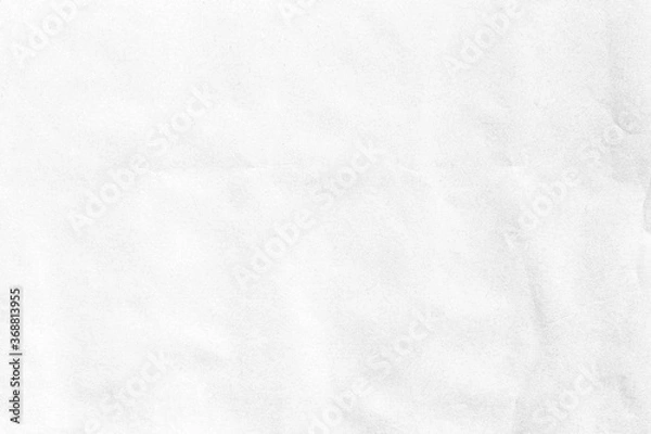 Fototapeta Crumpled grey paper sheet background texture