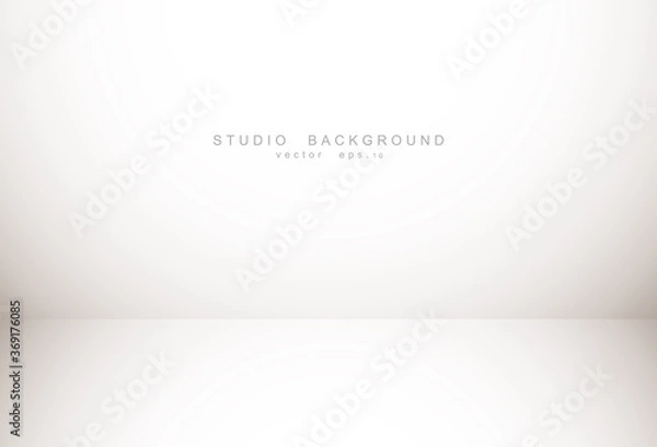 Obraz Abstract luxury empty pastel brown gradient with border brown vignette, Studio backdrop display of product, Business backdrop. Vector Illustration.