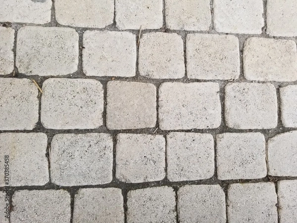 Fototapeta stone block paving