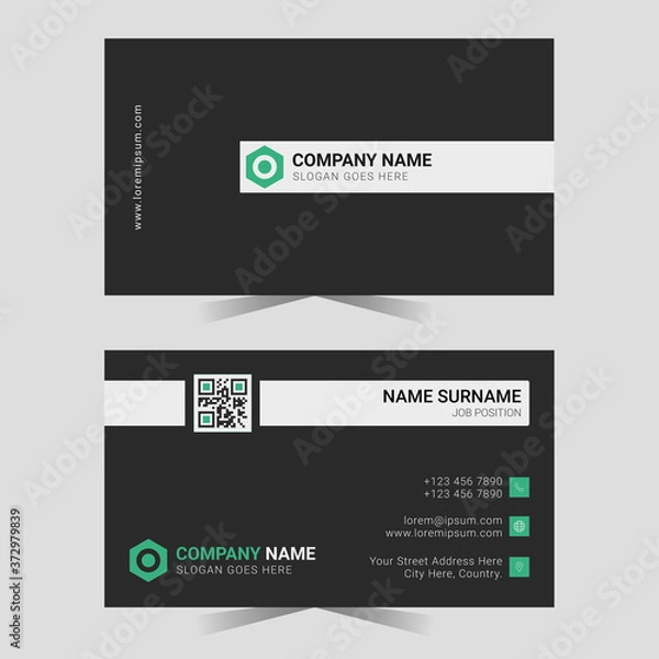 Obraz Clean Business Card design