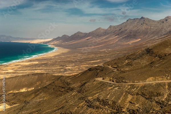 Fototapeta Playa de Cofete auf Fuerteventura