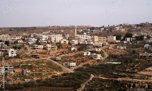 Fototapeta Palestine village