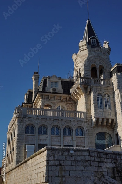 Fototapeta Cascais, beautiful coastal city in Portugal near of Lisbon. Europe