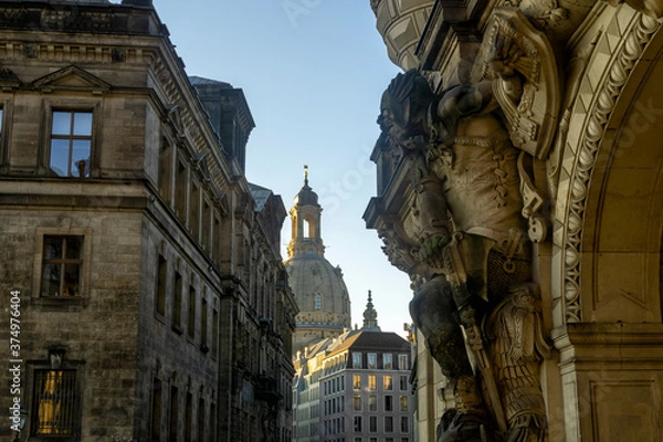 Fototapeta Old town of Dresden