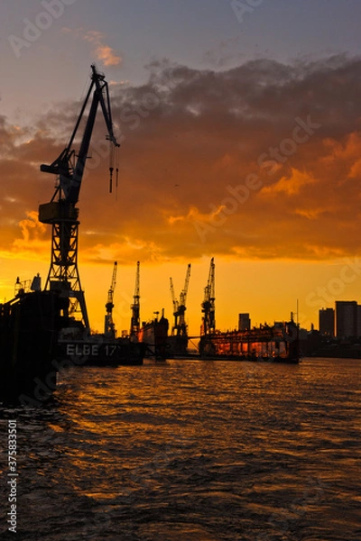 Fototapeta Hamburg Hafen