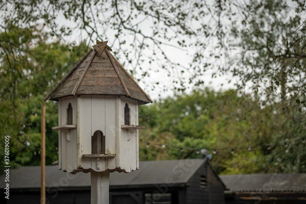 Fototapeta wooden bird house