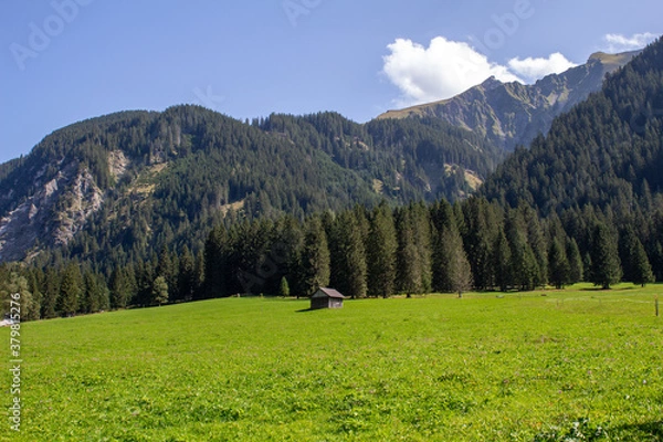 Fototapeta Landschaft in Tirol Ausblick 