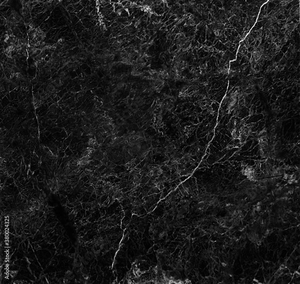 Fototapeta Black marble background and texture