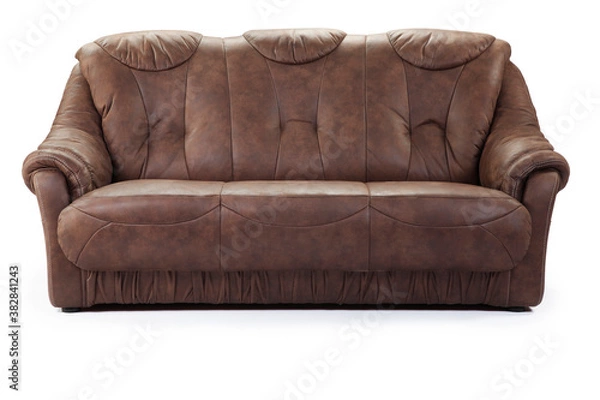 Obraz Modern comfortable furniture on white background . front view