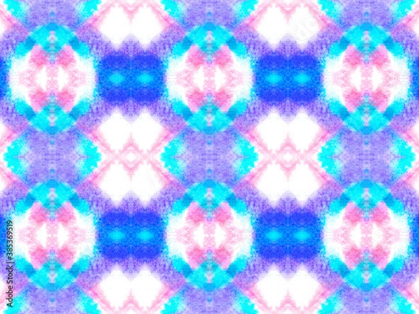 Fototapeta Abstract Ethnic Aquarelle Pattern. 