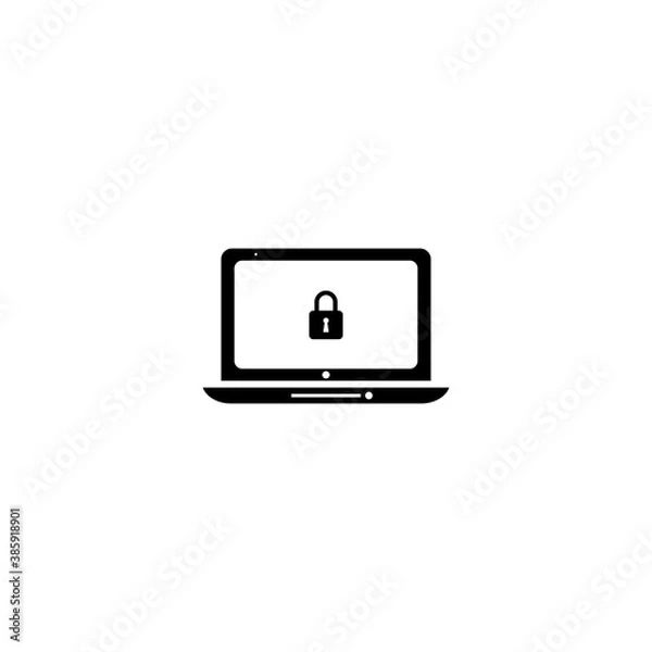 Fototapeta cybercrime icon vector symbol