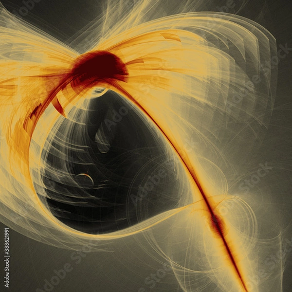 Fototapeta Abstract Colorful Flares of Shapes and Lines