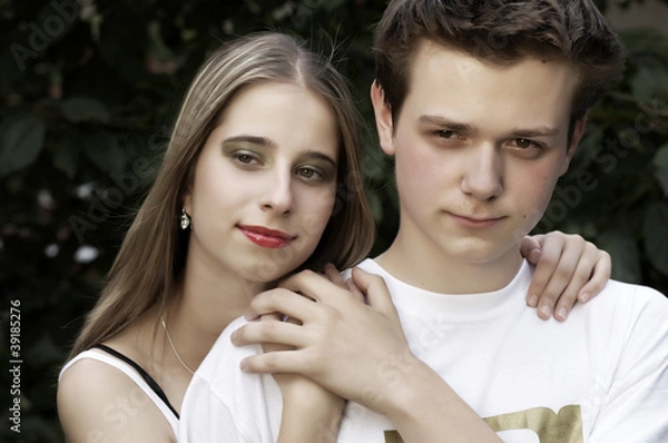 Fototapeta Young couple