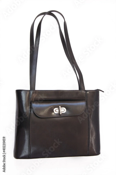 Fototapeta black shoulder bag