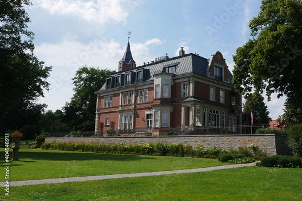 Fototapeta Schloss Prillwitz am Lieps in Mecklenburg-Vorpommern