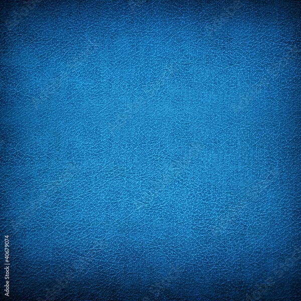 Fototapeta blue leather background