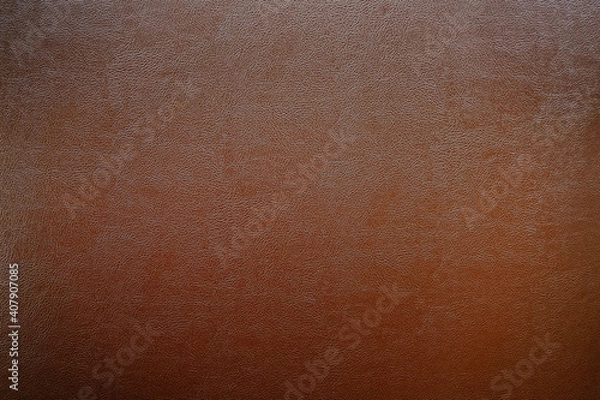 Obraz Dark brown leather texture can be use as background 