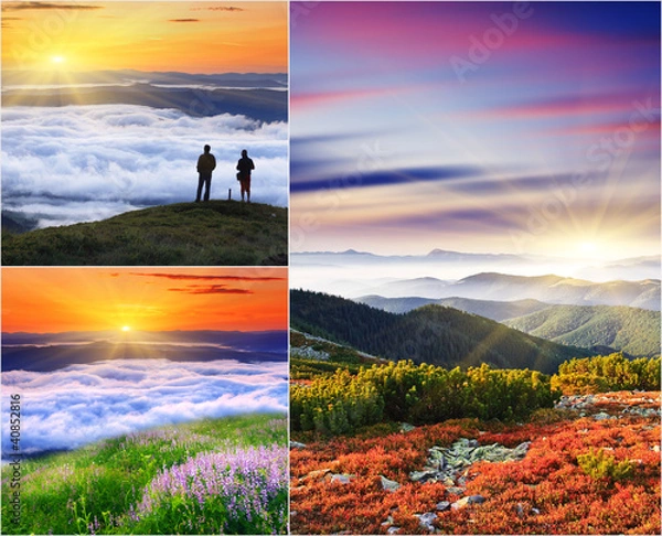 Fototapeta mountain landscape