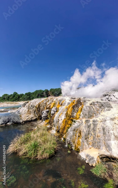 Fototapeta Pohutu Geyser in Te Puia