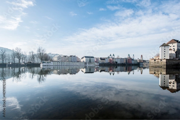 Fototapeta Ortspitze Passau