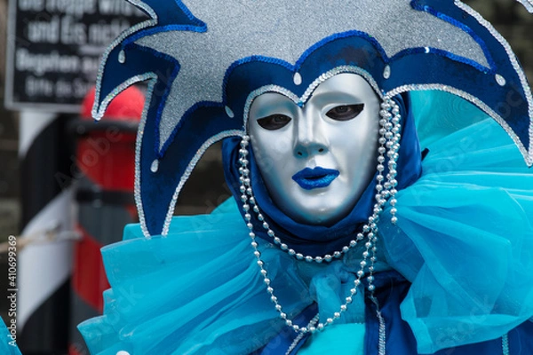 Fototapeta Hallia Venezia - Carneval in Schwäbisch Hall