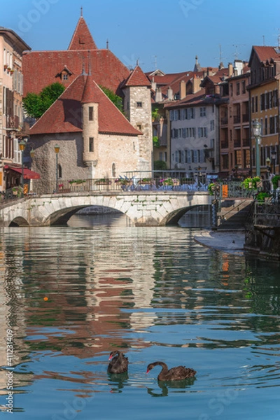 Fototapeta Annecy, haute Savoie, France